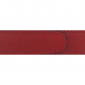 Ceinture cuir grainé rouge 30 mm - Côme canon fusil
